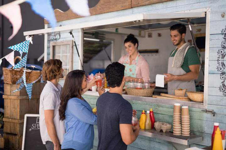 Un food truck pour mariage, Cournon-d'Auvergne